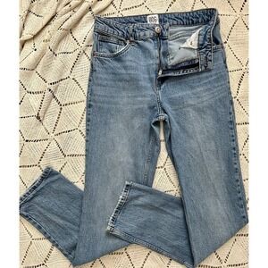 BDG Urban Outfitters Laine Women's Straight Leg Jeans W29 L32 Light Wash Basic